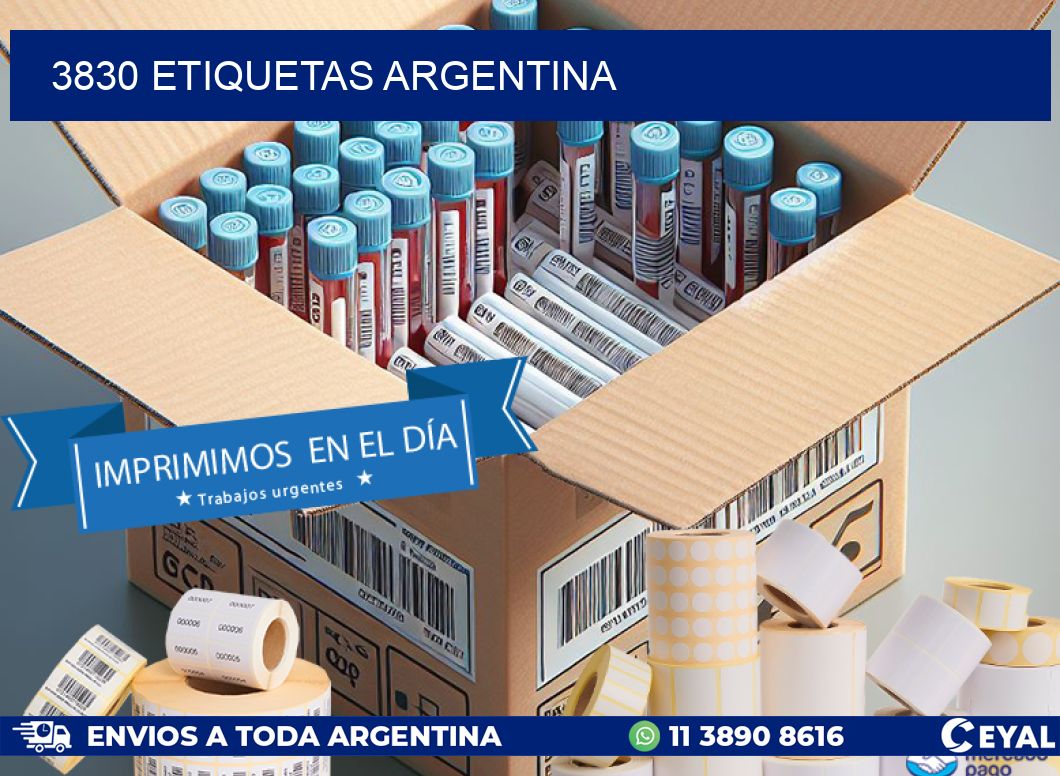 3830 ETIQUETAS ARGENTINA