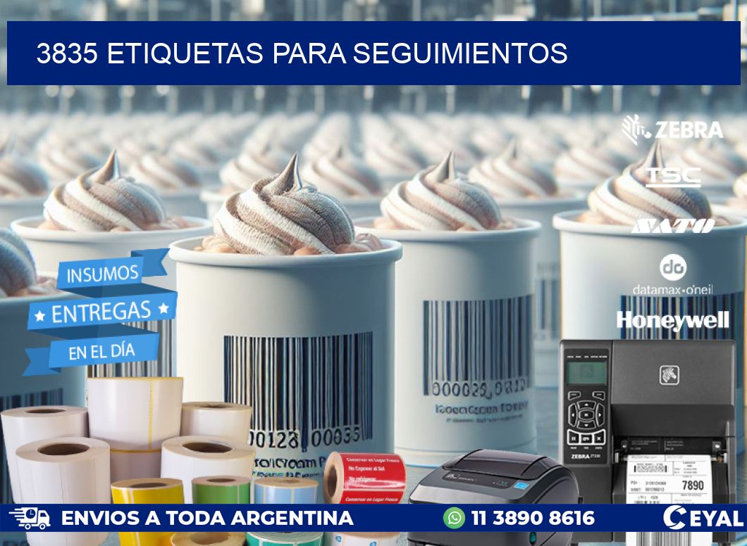 3835 ETIQUETAS PARA SEGUIMIENTOS