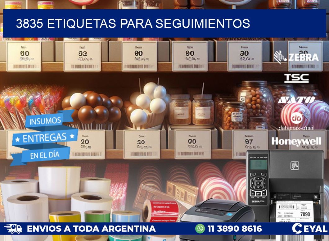 3835 ETIQUETAS PARA SEGUIMIENTOS