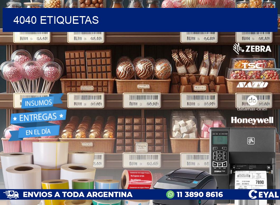 4040 ETIQUETAS