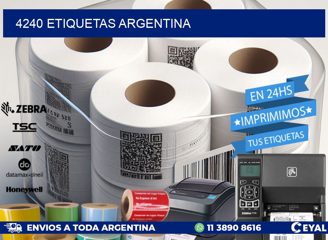 4240 ETIQUETAS ARGENTINA