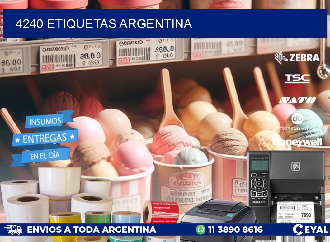 4240 ETIQUETAS ARGENTINA