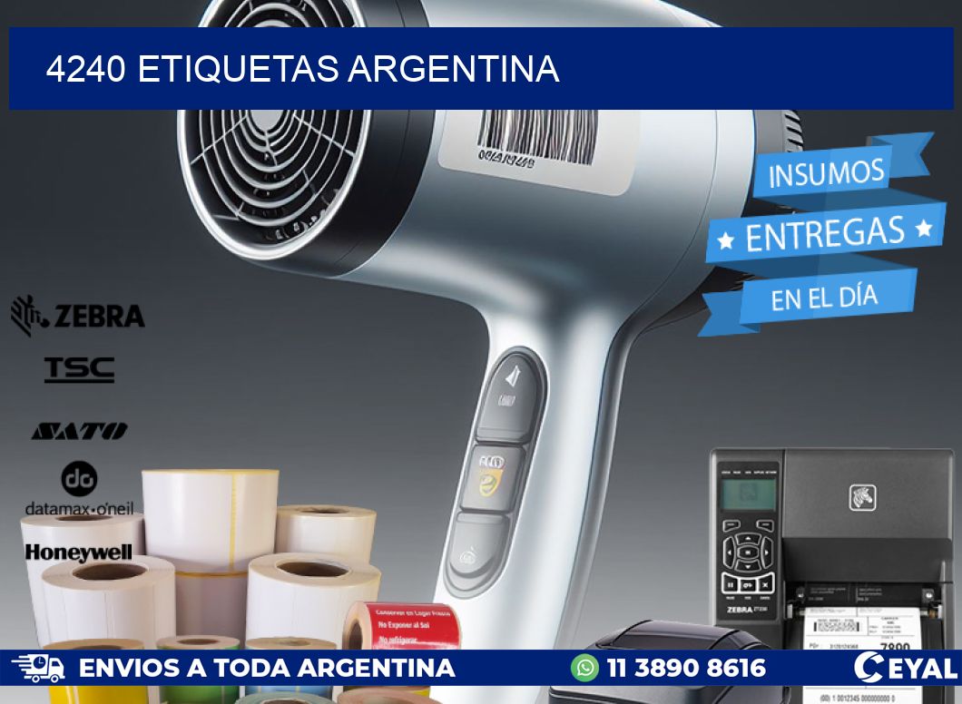 4240 ETIQUETAS ARGENTINA