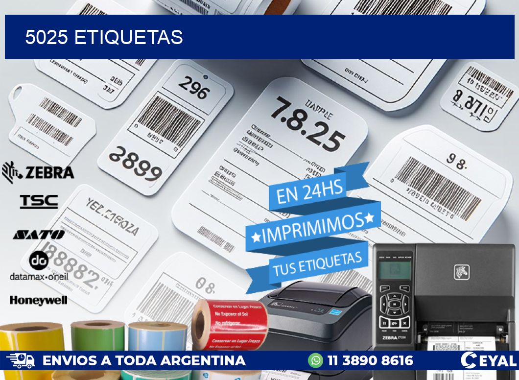 5025 ETIQUETAS