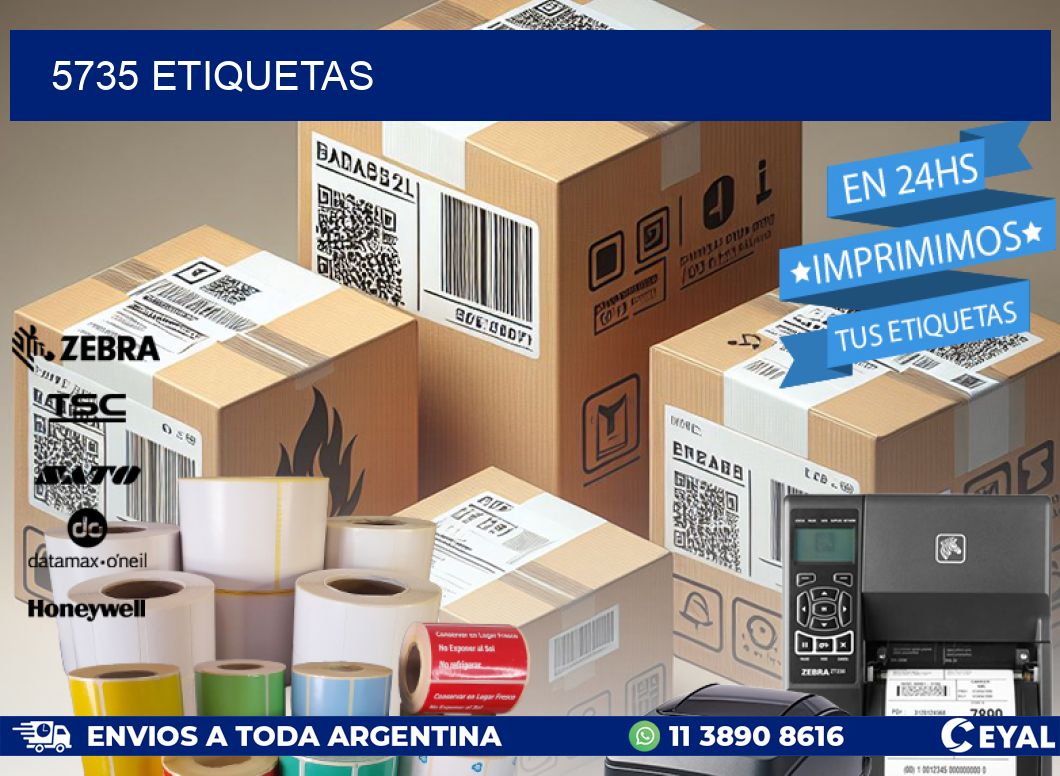 5735 ETIQUETAS