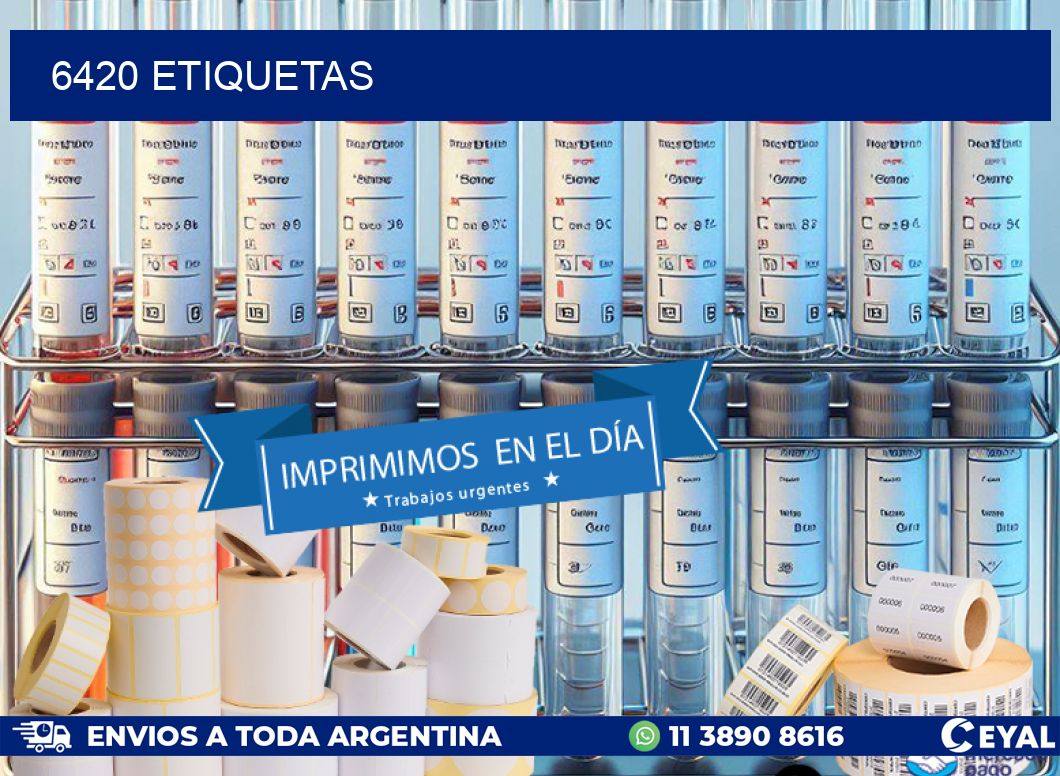 6420 ETIQUETAS