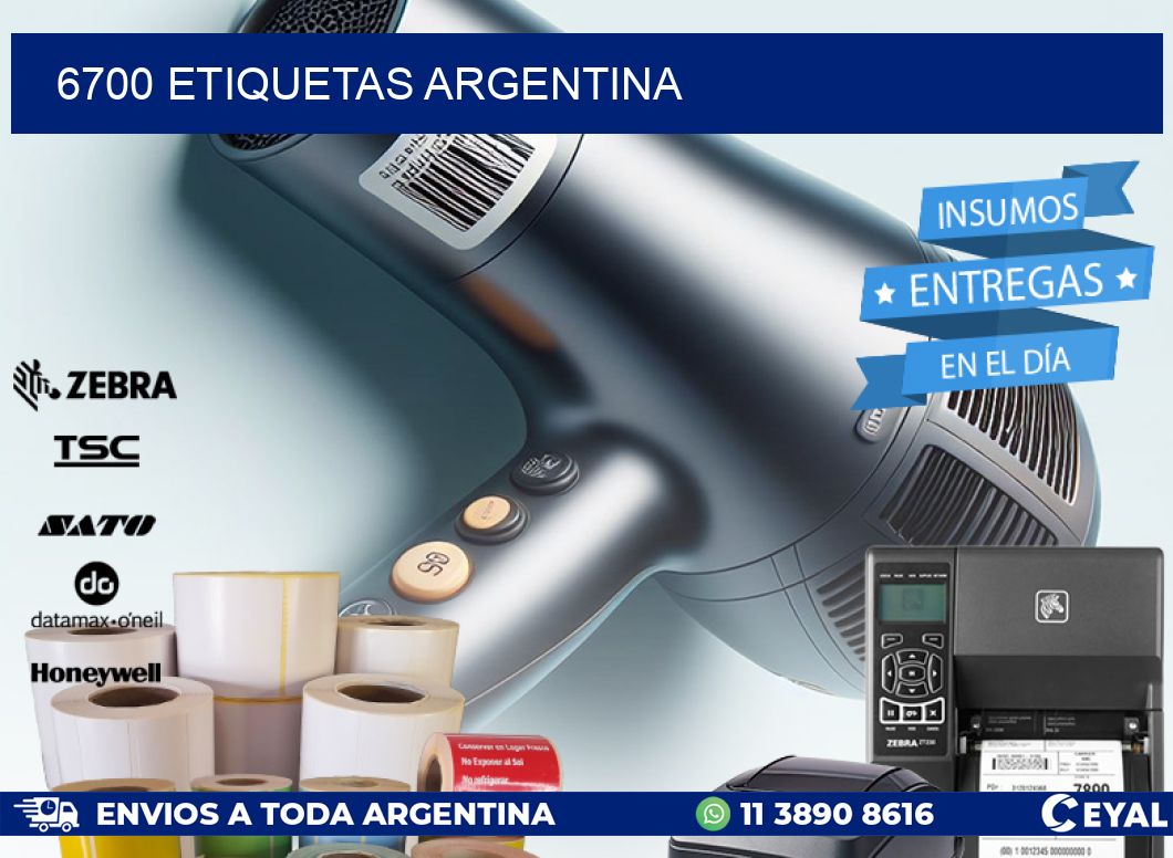 6700 ETIQUETAS ARGENTINA