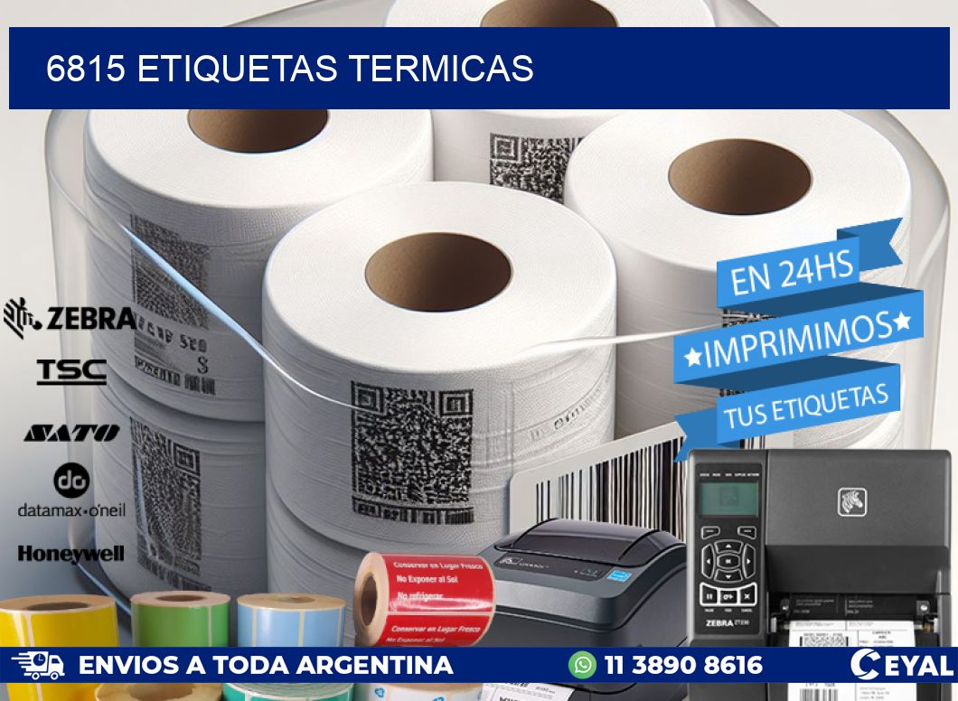 6815 ETIQUETAS TERMICAS
