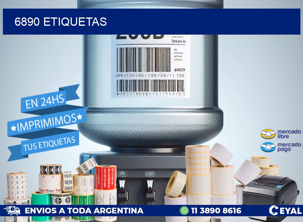 6890 ETIQUETAS