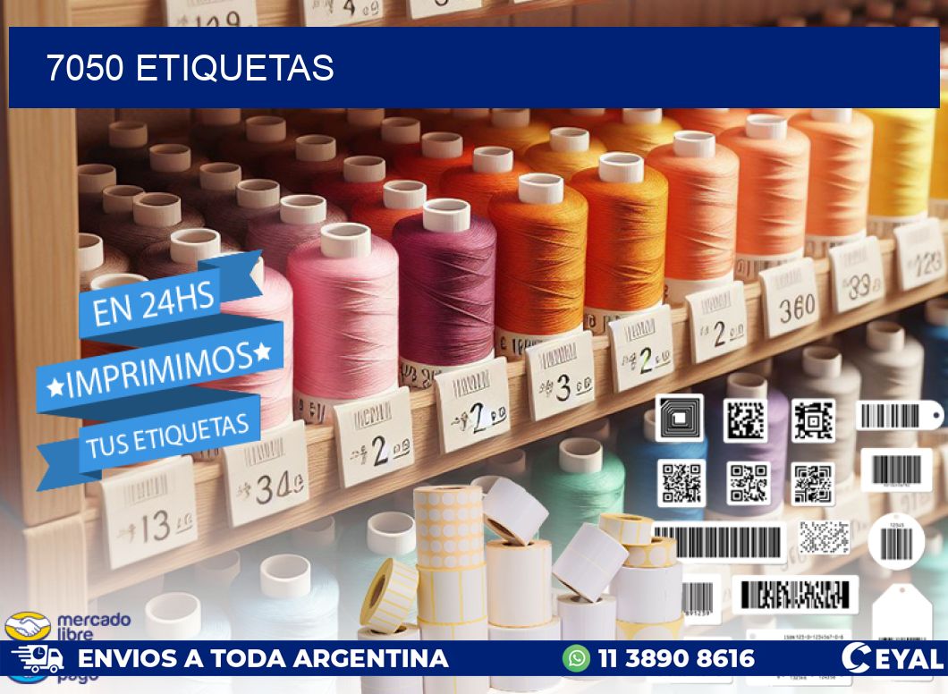7050 ETIQUETAS