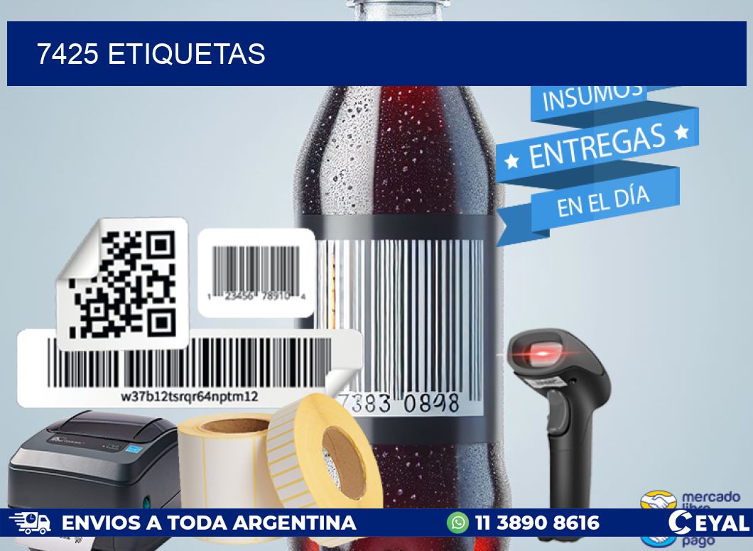 7425 ETIQUETAS