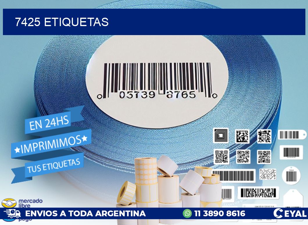 7425 ETIQUETAS