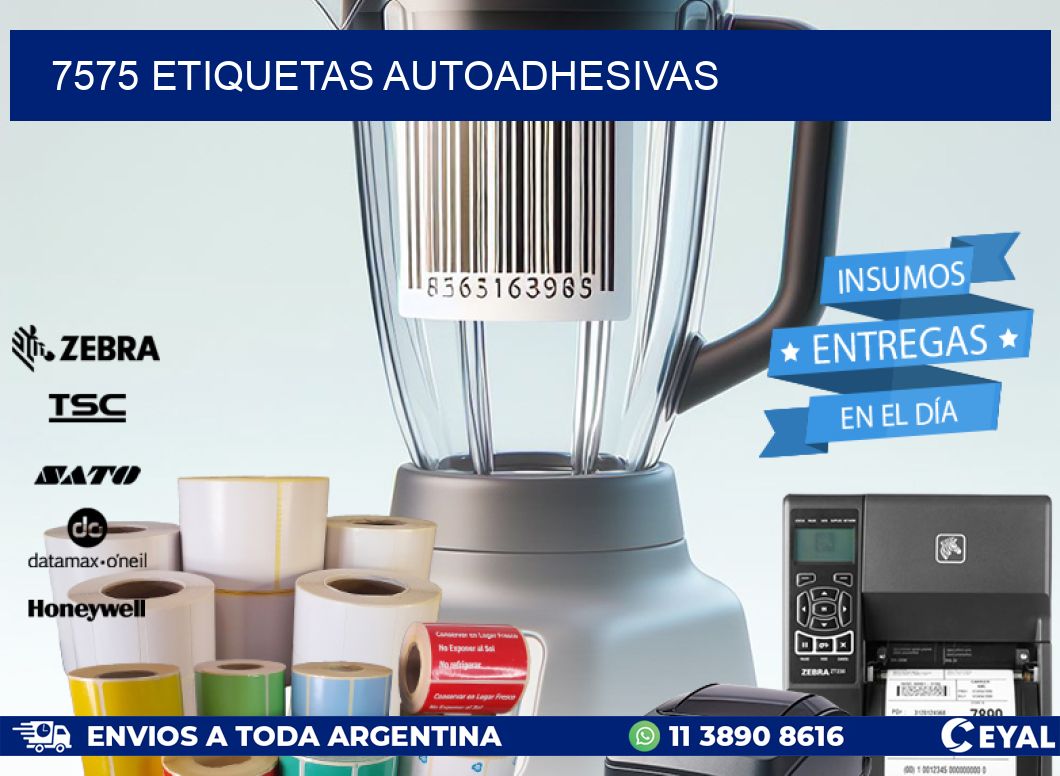7575 ETIQUETAS AUTOADHESIVAS