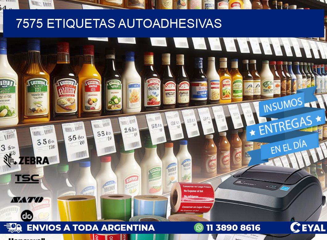 7575 ETIQUETAS AUTOADHESIVAS