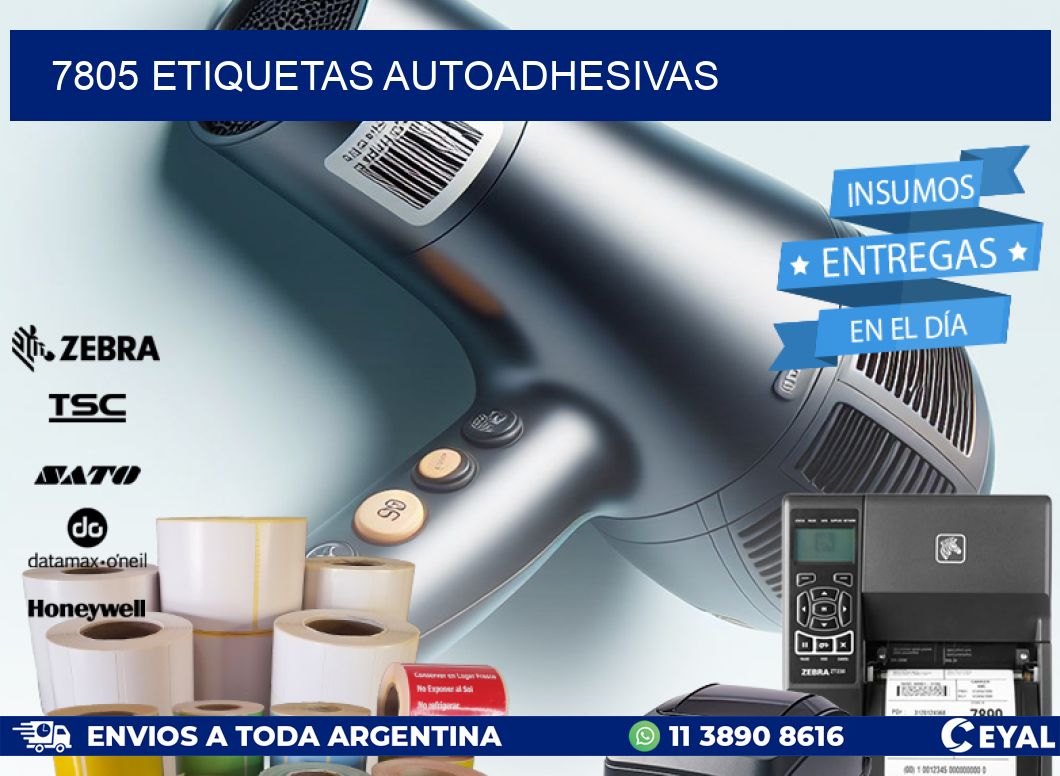 7805 ETIQUETAS AUTOADHESIVAS