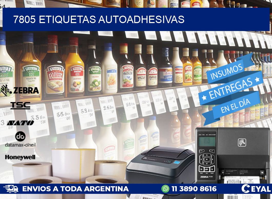 7805 ETIQUETAS AUTOADHESIVAS