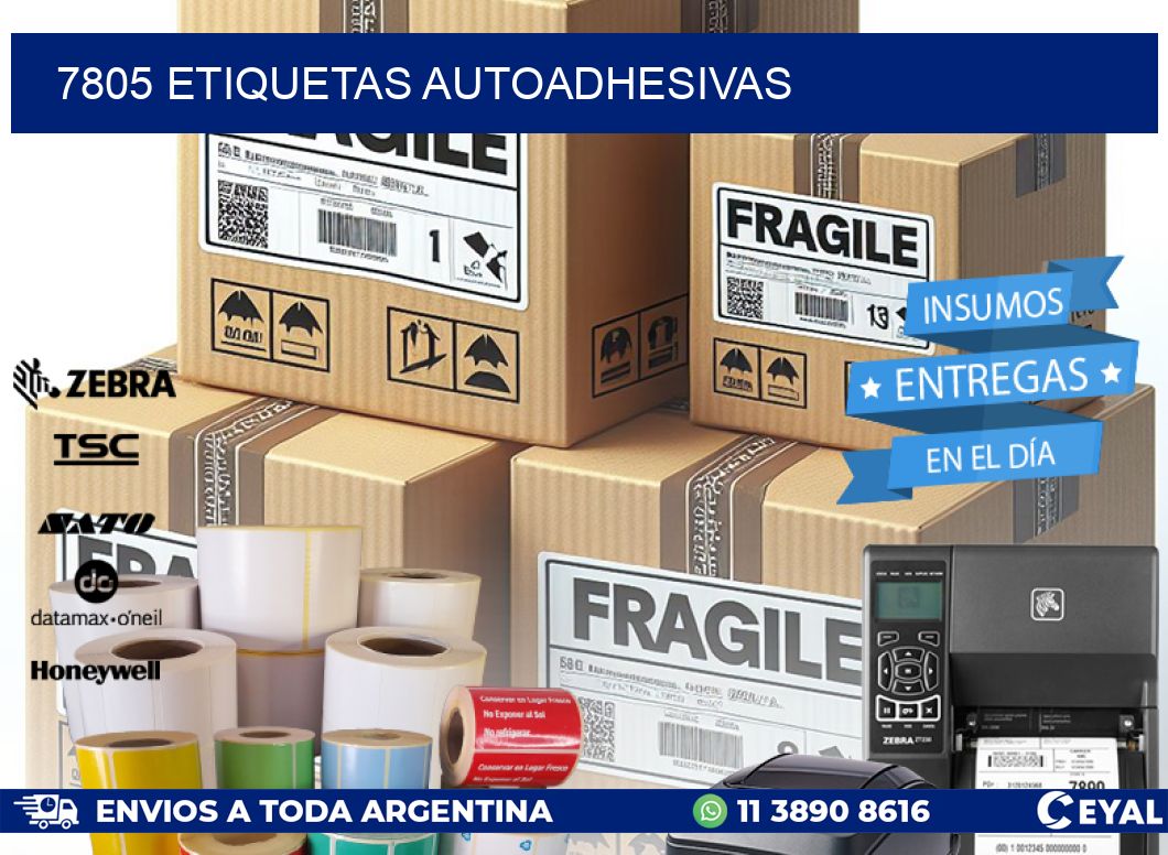 7805 ETIQUETAS AUTOADHESIVAS