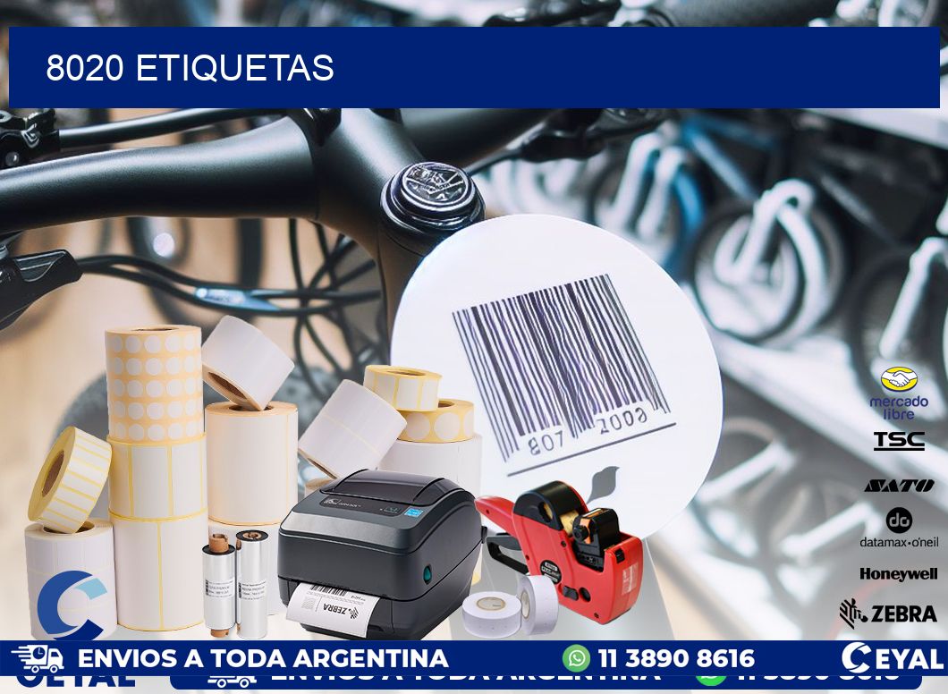 8020 ETIQUETAS