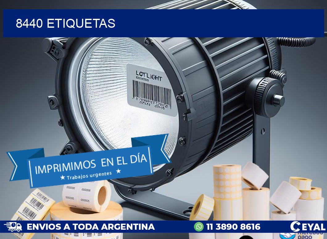 8440 ETIQUETAS