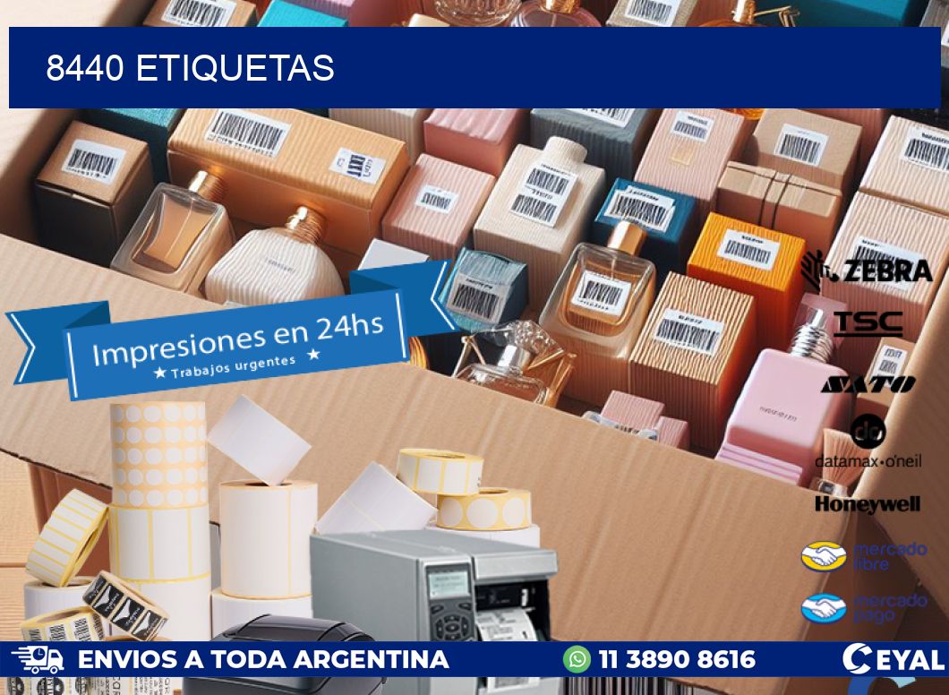 8440 ETIQUETAS