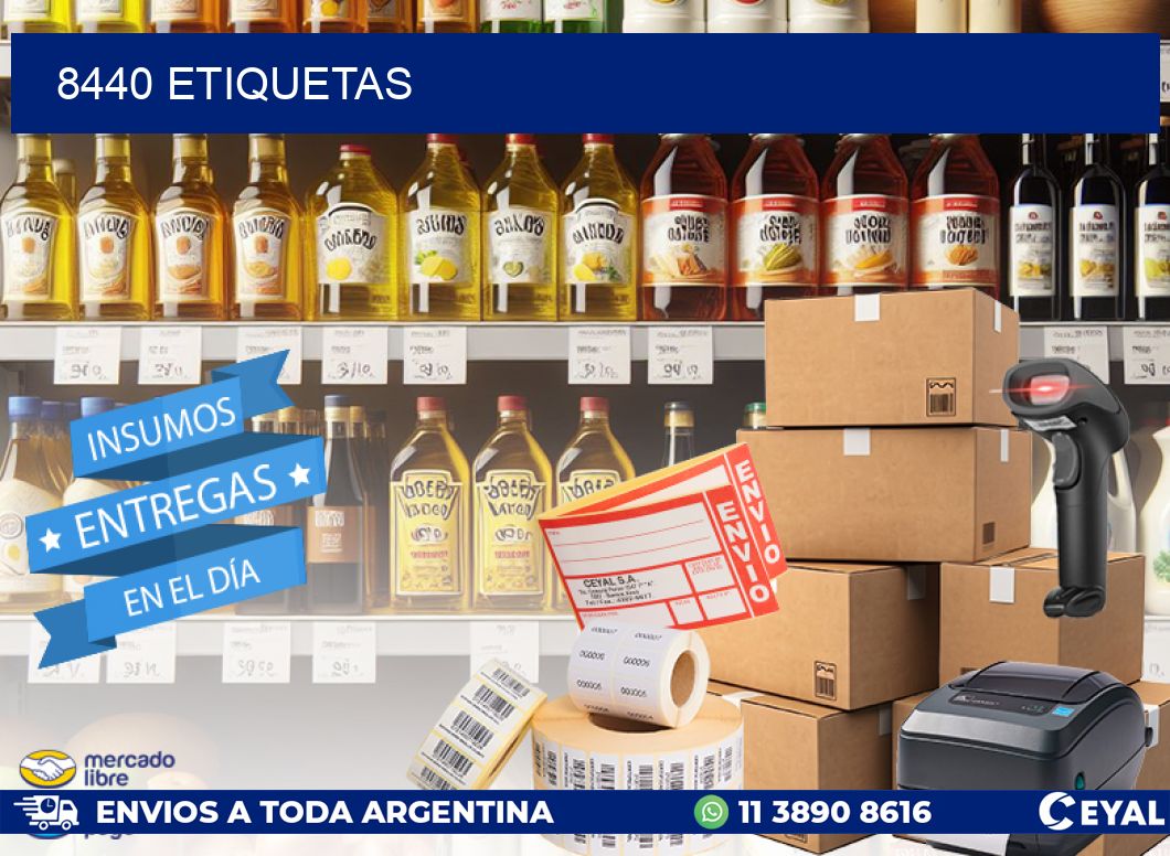 8440 ETIQUETAS