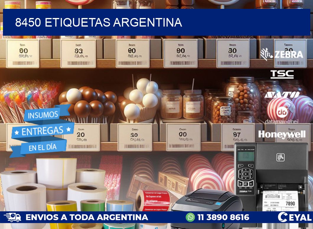8450 ETIQUETAS ARGENTINA