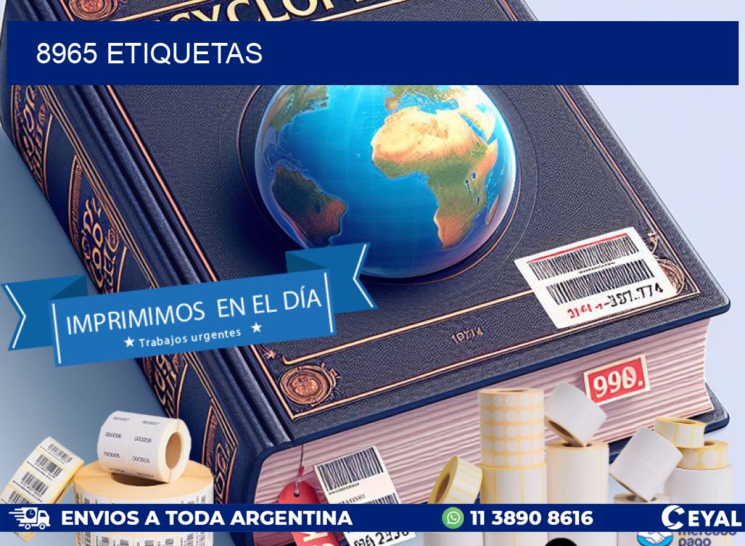 8965 ETIQUETAS