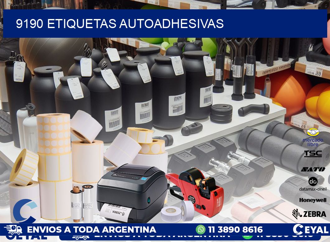 9190 ETIQUETAS AUTOADHESIVAS