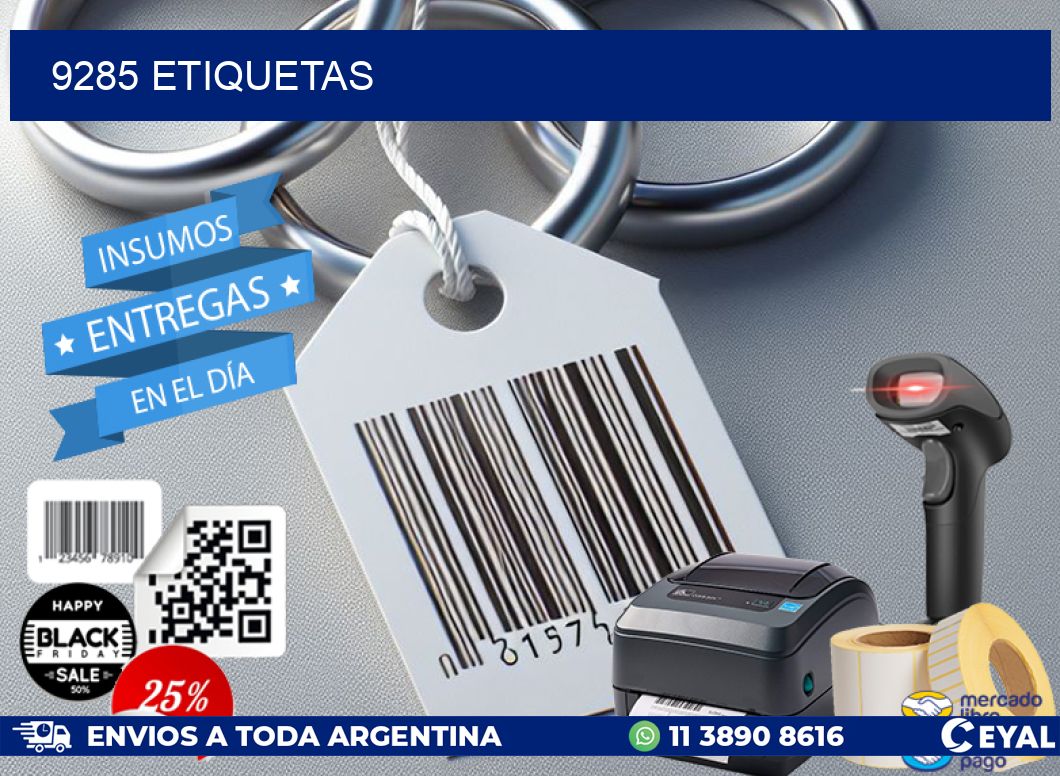 9285 ETIQUETAS