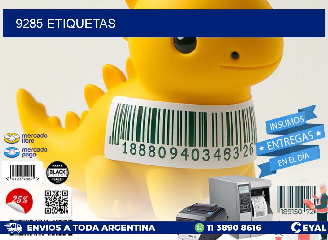 9285 ETIQUETAS