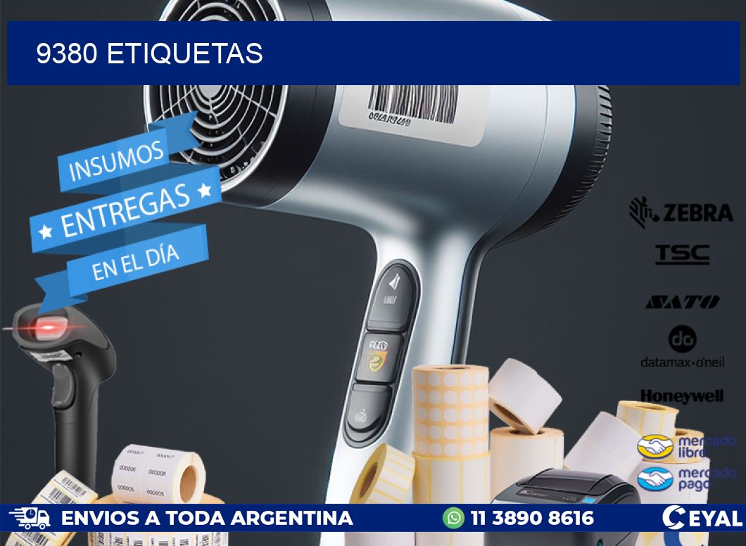 9380 ETIQUETAS