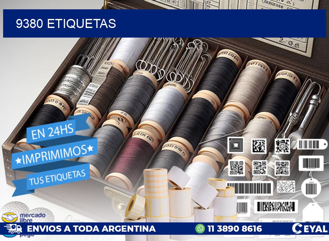 9380 ETIQUETAS