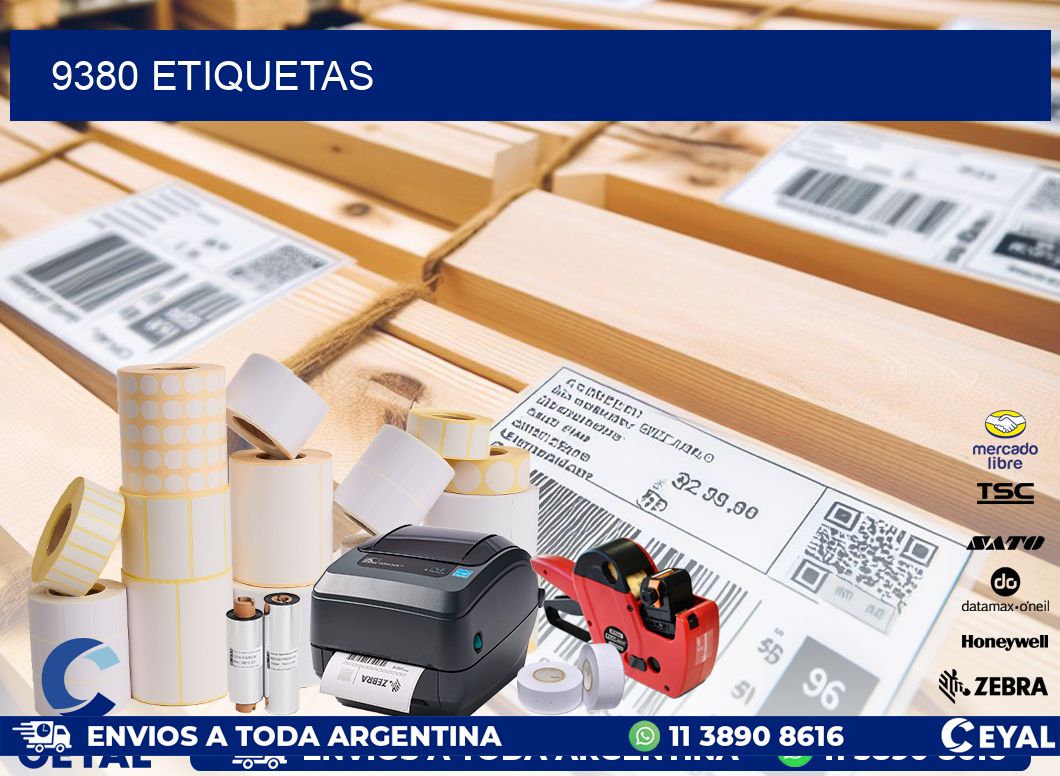 9380 ETIQUETAS