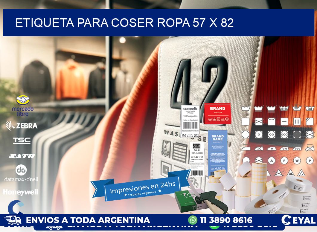 ETIQUETA PARA COSER ROPA 57 x 82