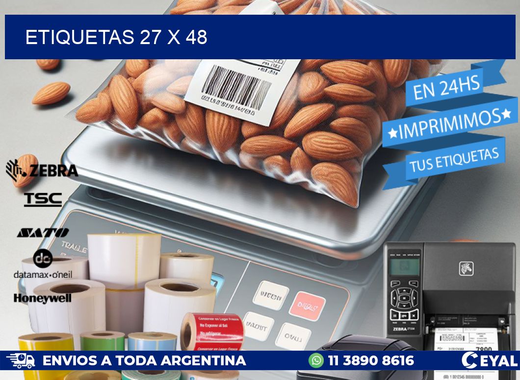 ETIQUETAS 27 x 48