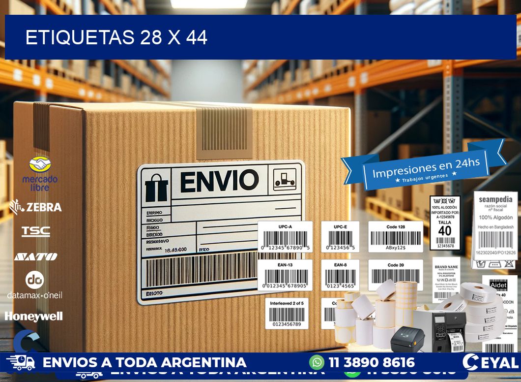 ETIQUETAS 28 x 44