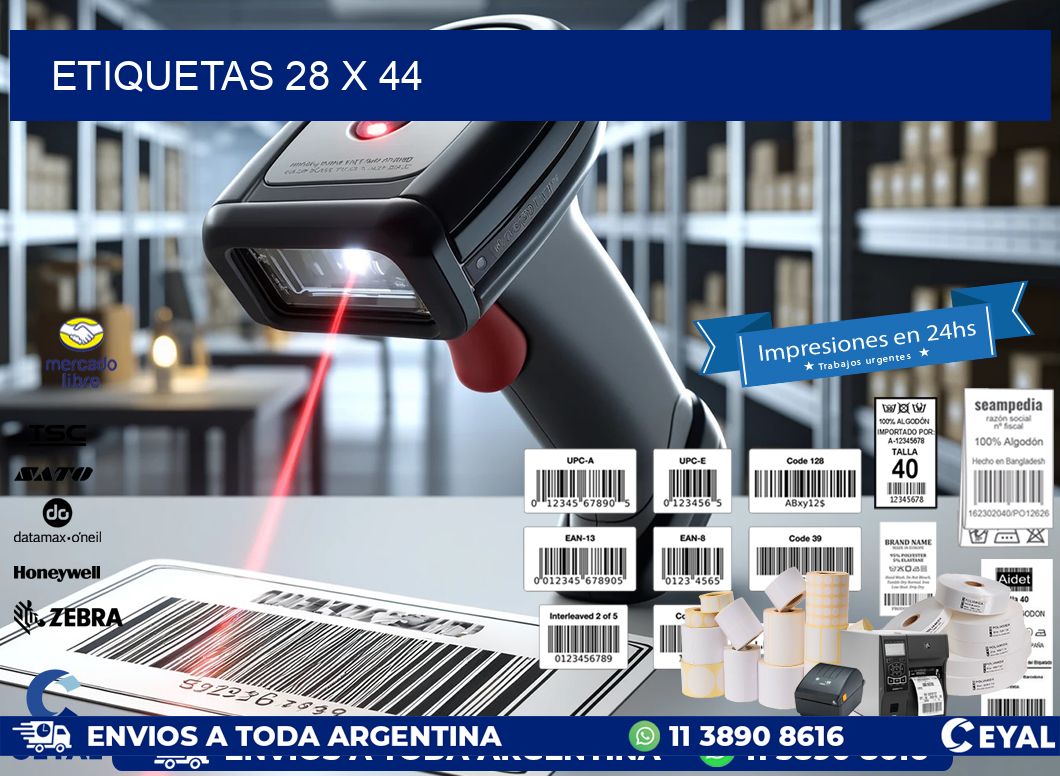 ETIQUETAS 28 x 44