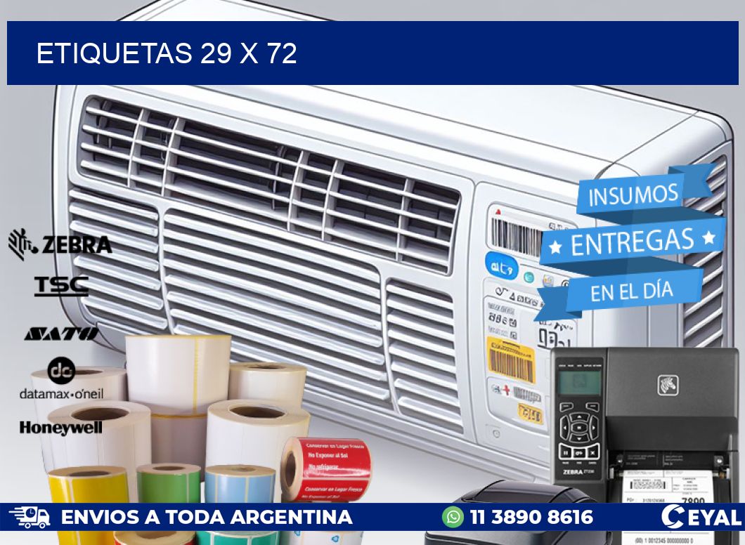 ETIQUETAS 29 x 72