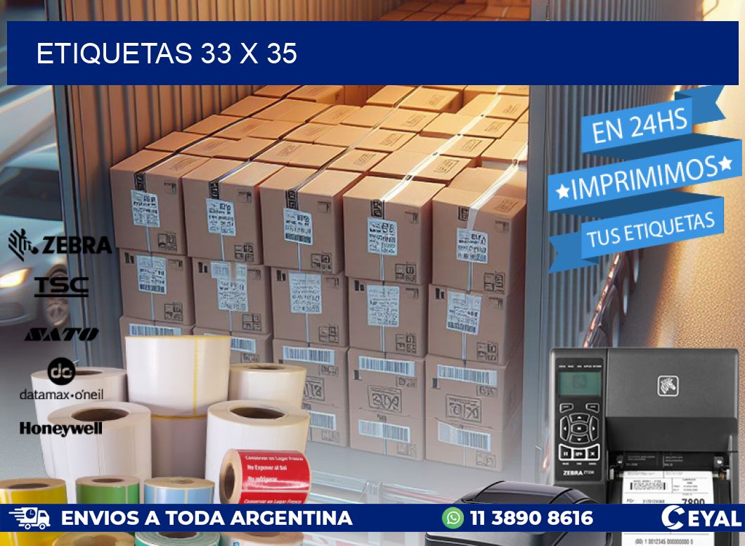 ETIQUETAS 33 x 35