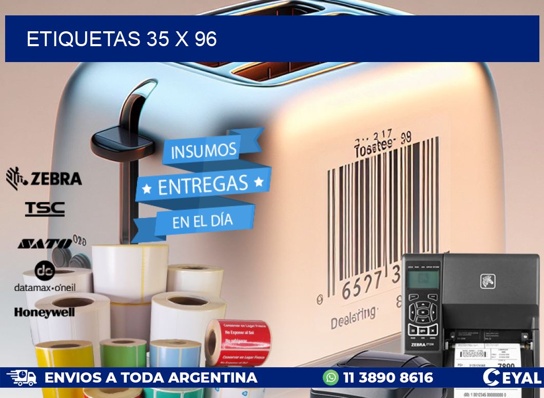 ETIQUETAS 35 x 96