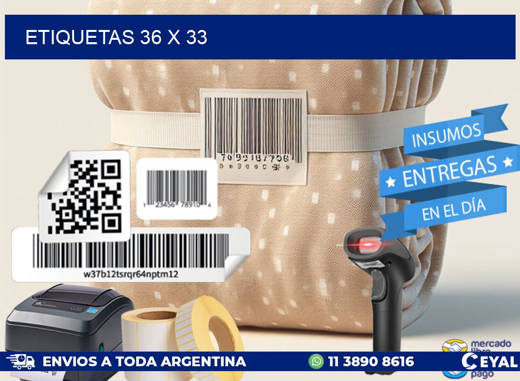 ETIQUETAS 36 x 33