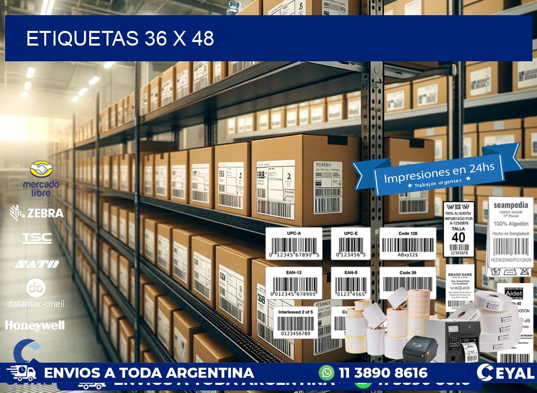 ETIQUETAS 36 x 48