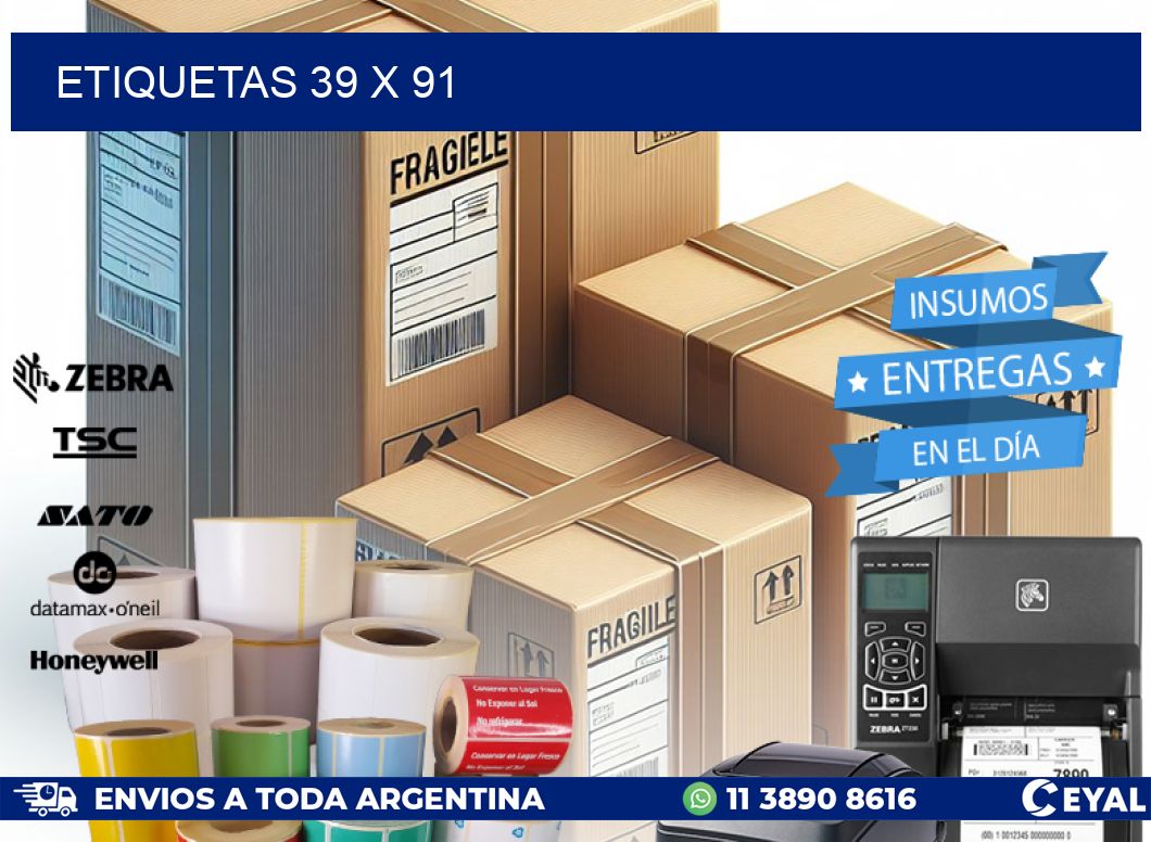 ETIQUETAS 39 x 91