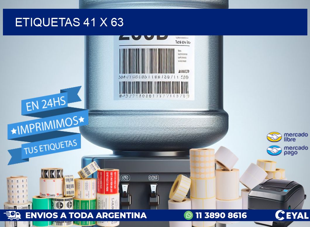 ETIQUETAS 41 x 63