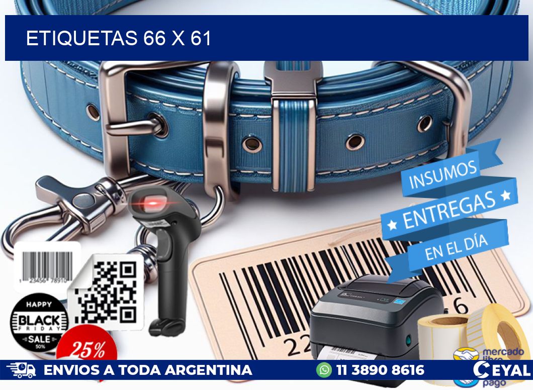 ETIQUETAS 66 x 61