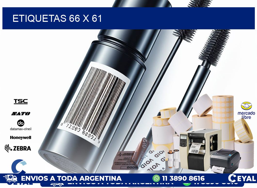 ETIQUETAS 66 x 61