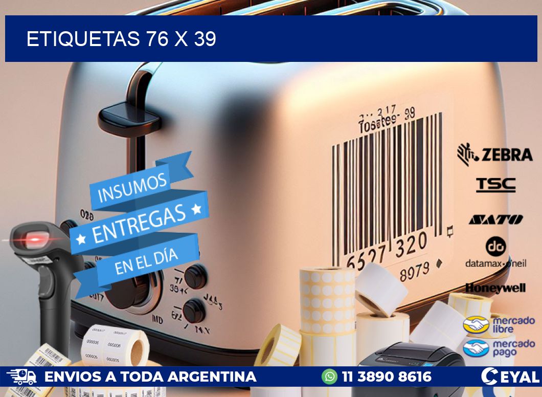 ETIQUETAS 76 x 39