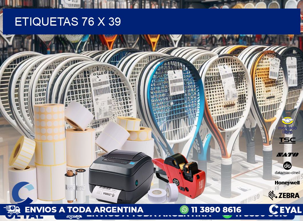 ETIQUETAS 76 x 39