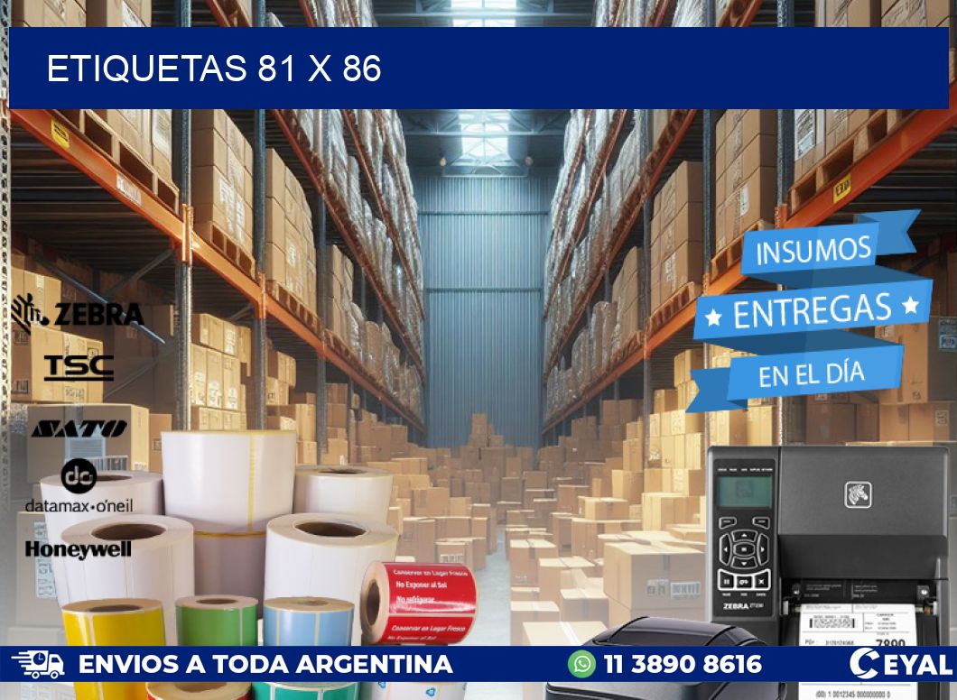 ETIQUETAS 81 x 86