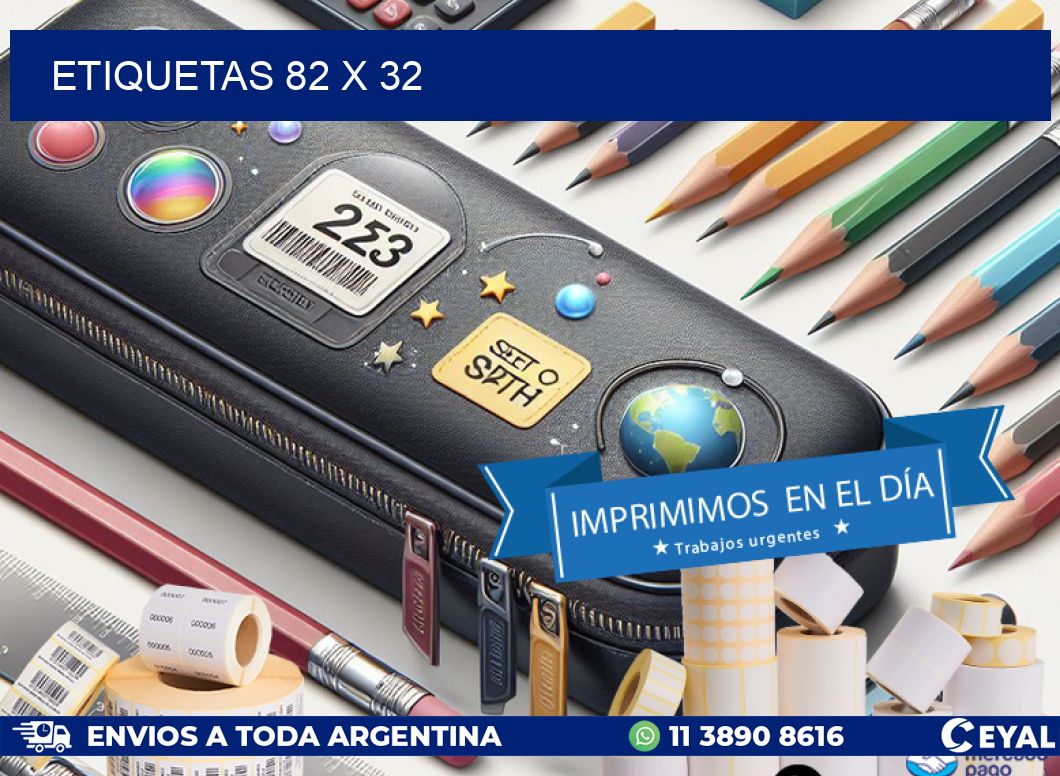 ETIQUETAS 82 x 32